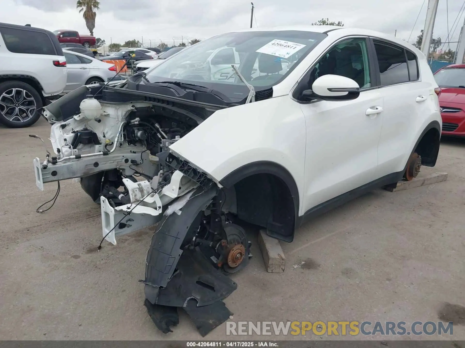 16 Photograph of a damaged car KNDPM3AC8M7848797 KIA SPORTAGE 2021