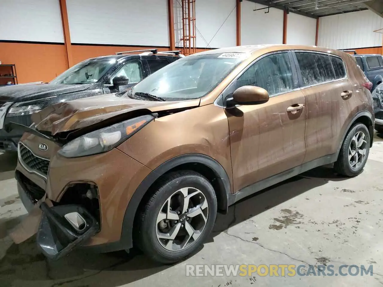 1 Photograph of a damaged car KNDPM3AC8M7853630 KIA SPORTAGE 2021