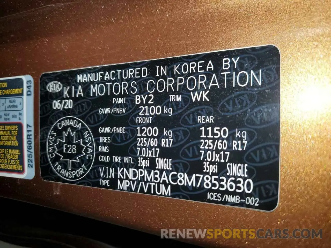 13 Photograph of a damaged car KNDPM3AC8M7853630 KIA SPORTAGE 2021