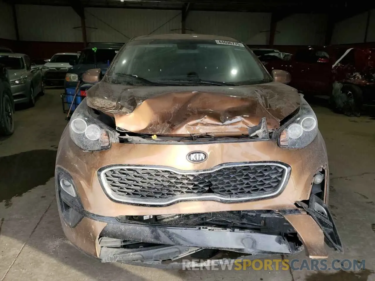 5 Photograph of a damaged car KNDPM3AC8M7853630 KIA SPORTAGE 2021