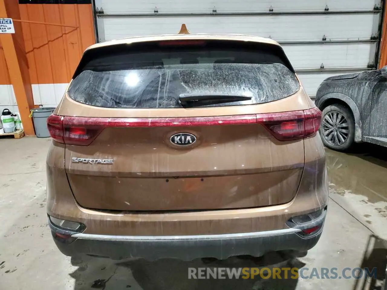 6 Photograph of a damaged car KNDPM3AC8M7853630 KIA SPORTAGE 2021