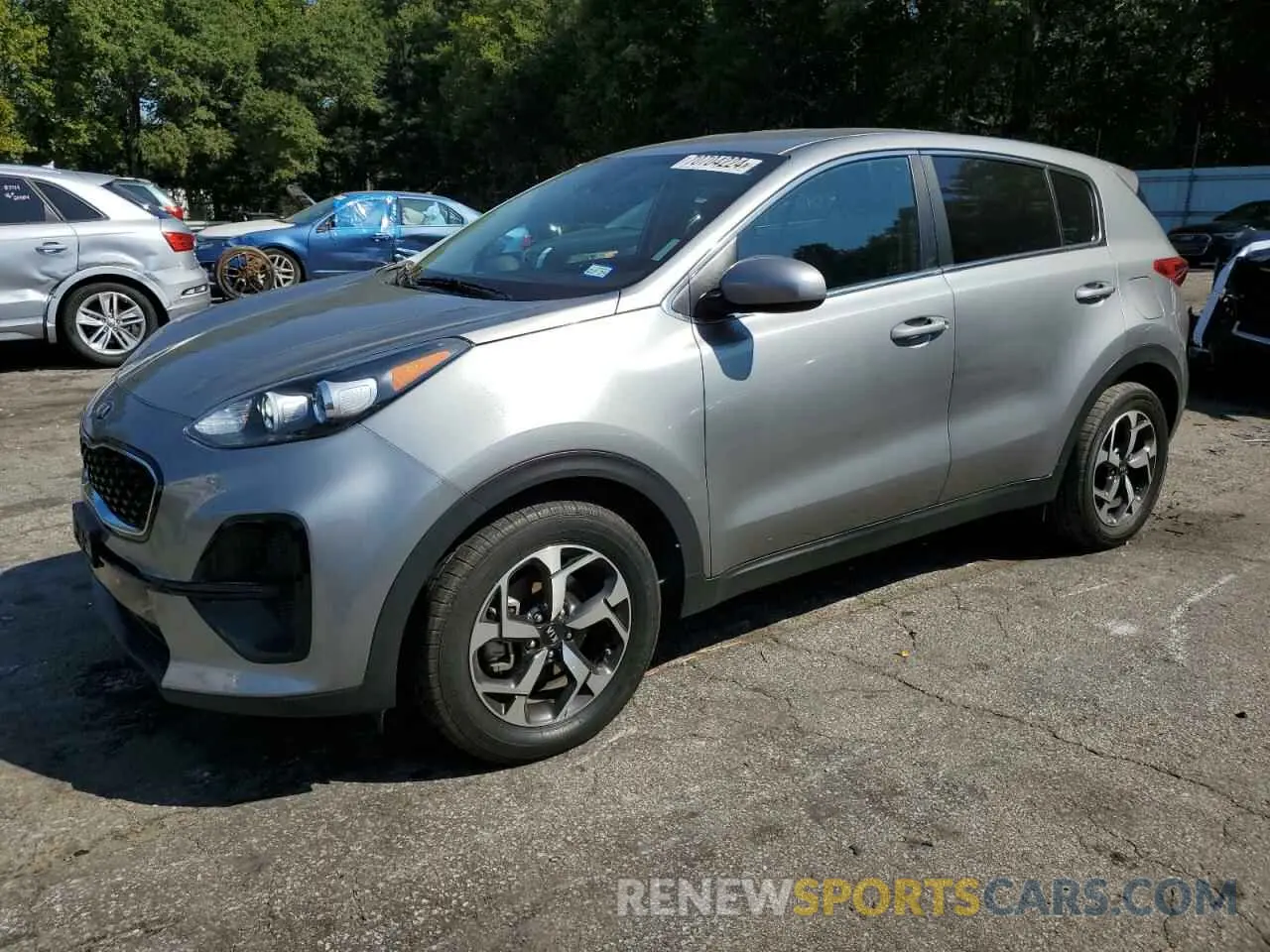1 Photograph of a damaged car KNDPM3AC8M7863851 KIA SPORTAGE 2021