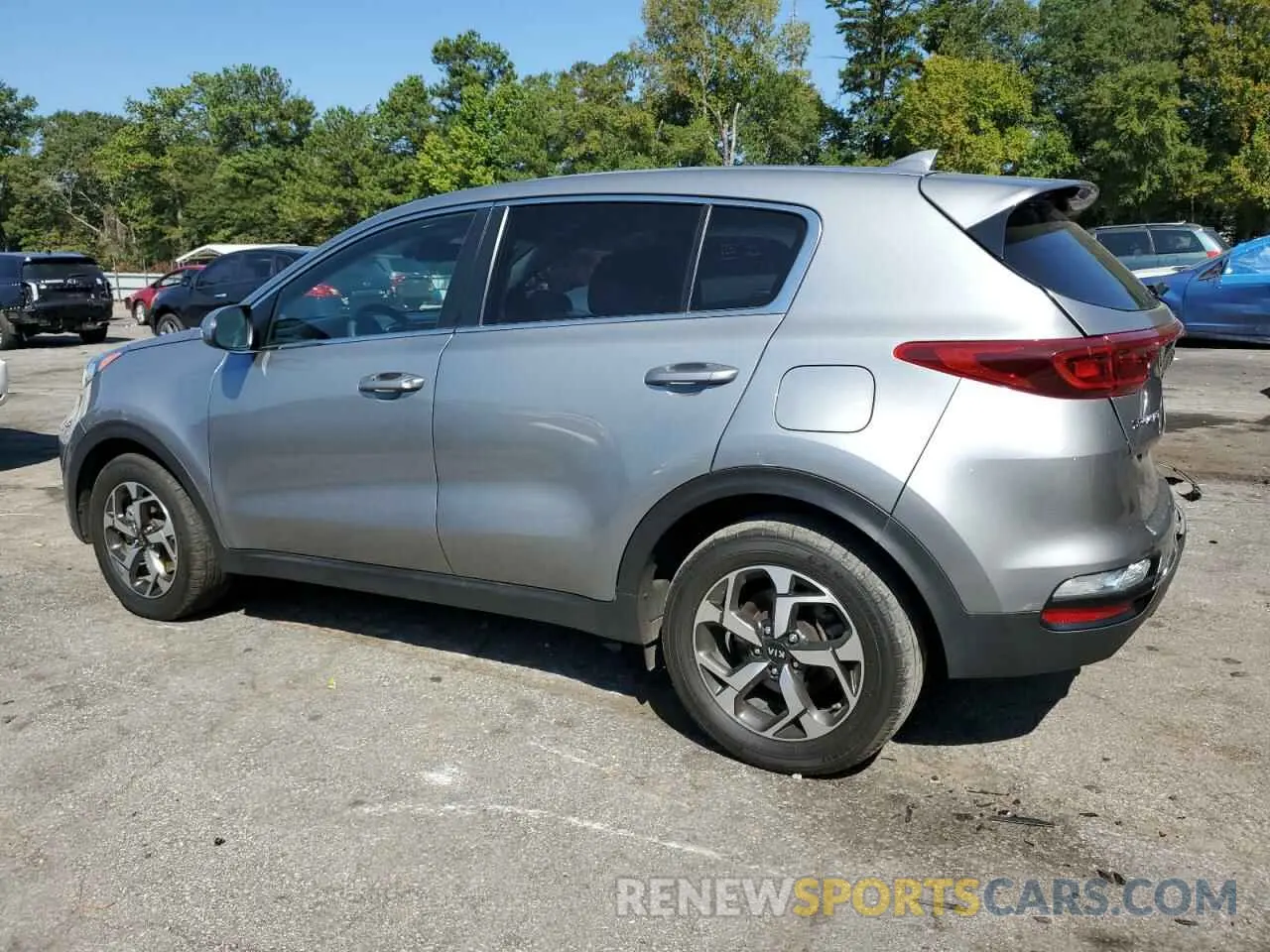 2 Photograph of a damaged car KNDPM3AC8M7863851 KIA SPORTAGE 2021