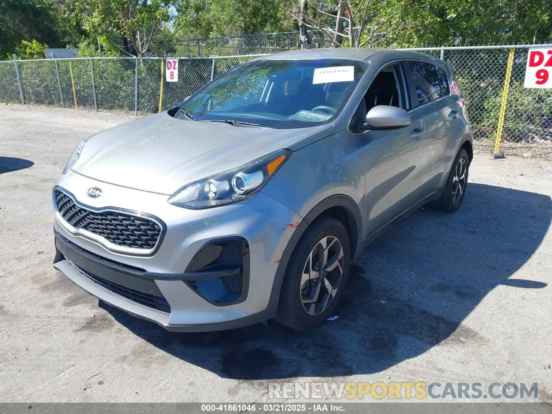 12 Photograph of a damaged car KNDPM3AC8M7925443 KIA SPORTAGE 2021
