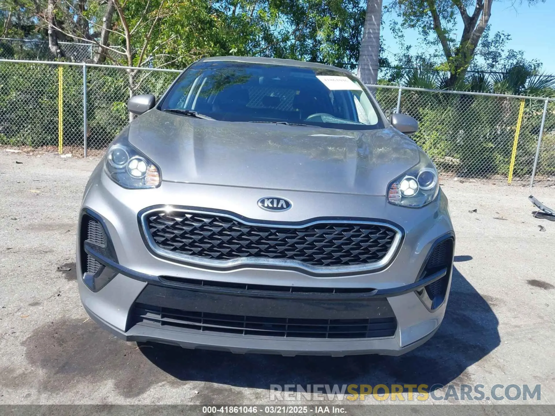 13 Photograph of a damaged car KNDPM3AC8M7925443 KIA SPORTAGE 2021