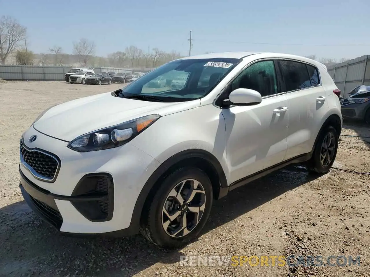 1 Photograph of a damaged car KNDPM3AC8M7935521 KIA SPORTAGE 2021