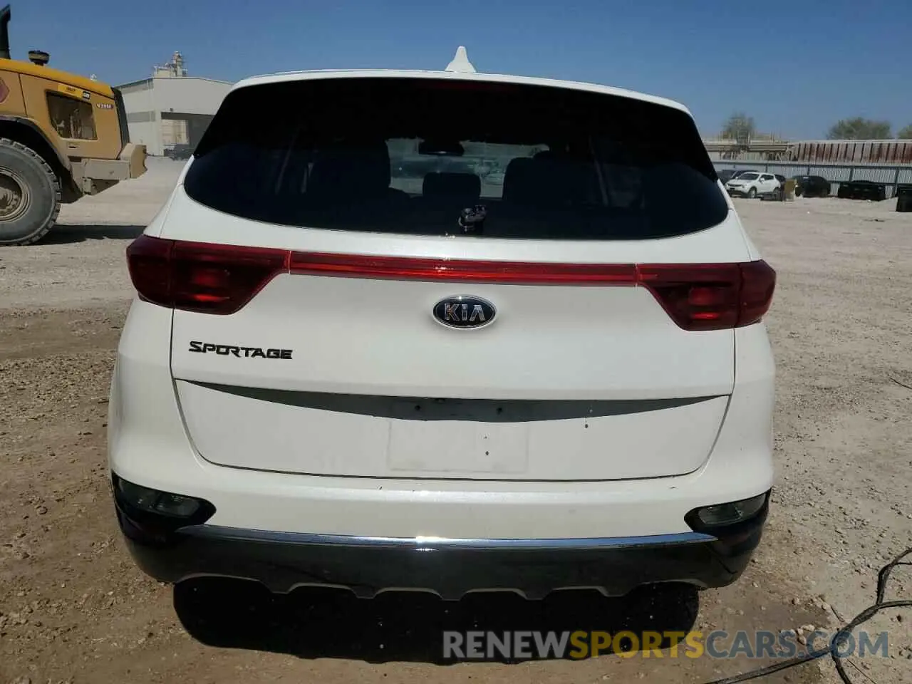 6 Photograph of a damaged car KNDPM3AC8M7935521 KIA SPORTAGE 2021