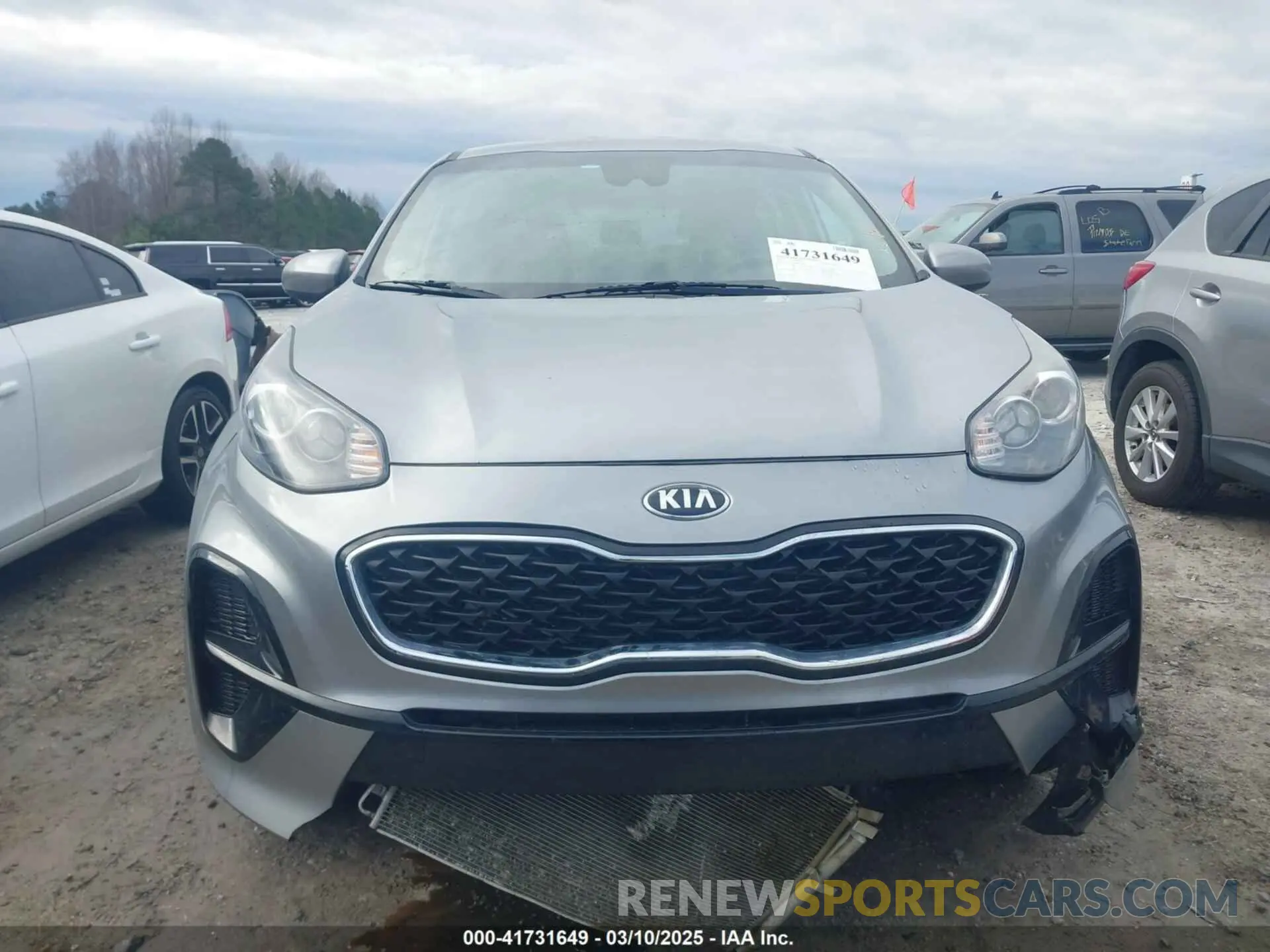 12 Photograph of a damaged car KNDPM3AC8M7938693 KIA SPORTAGE 2021