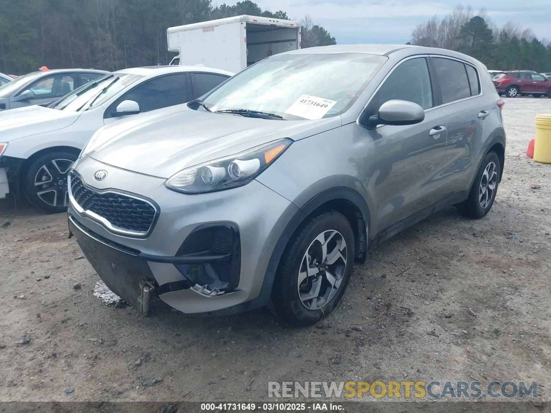2 Photograph of a damaged car KNDPM3AC8M7938693 KIA SPORTAGE 2021
