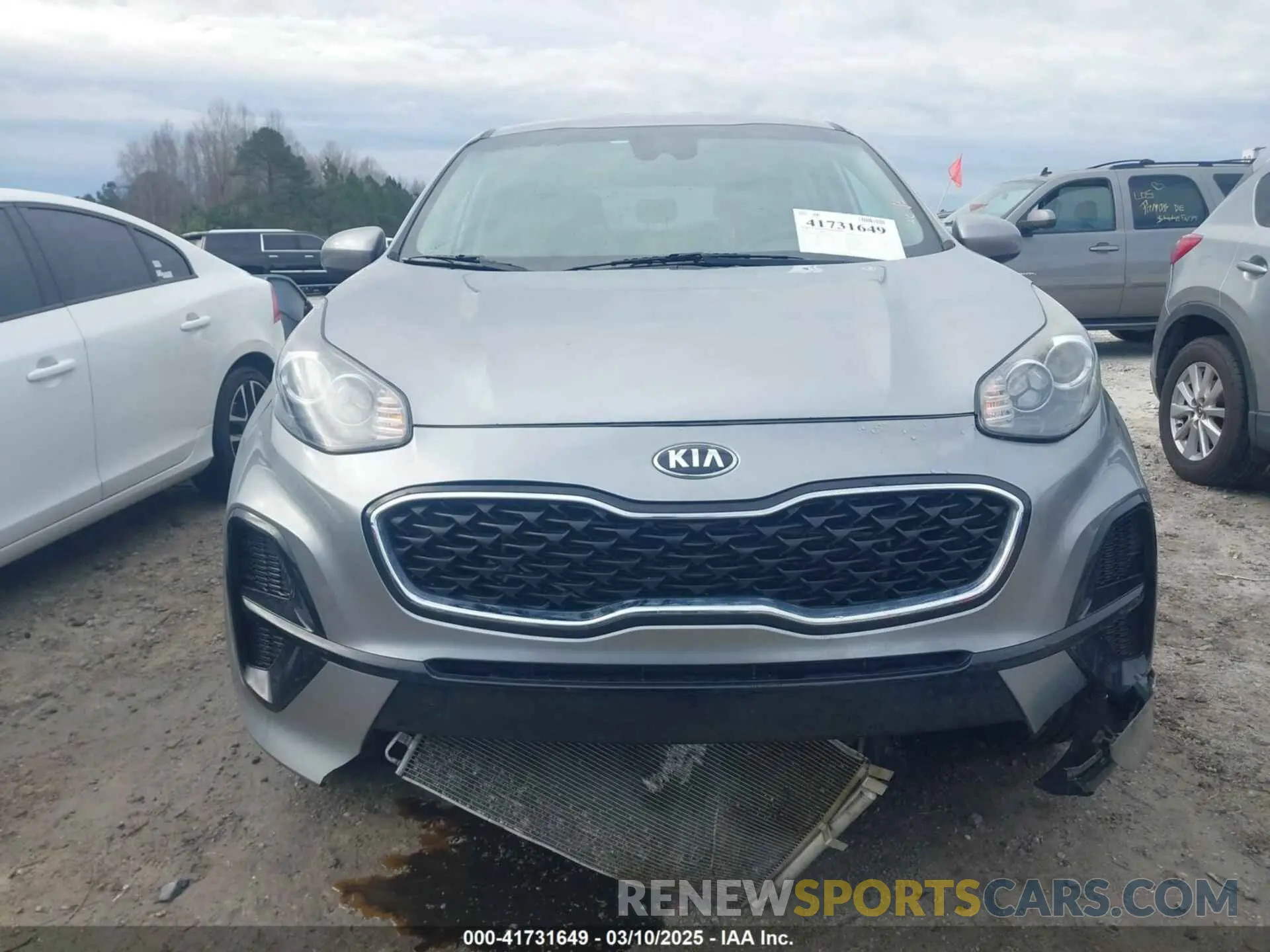6 Photograph of a damaged car KNDPM3AC8M7938693 KIA SPORTAGE 2021