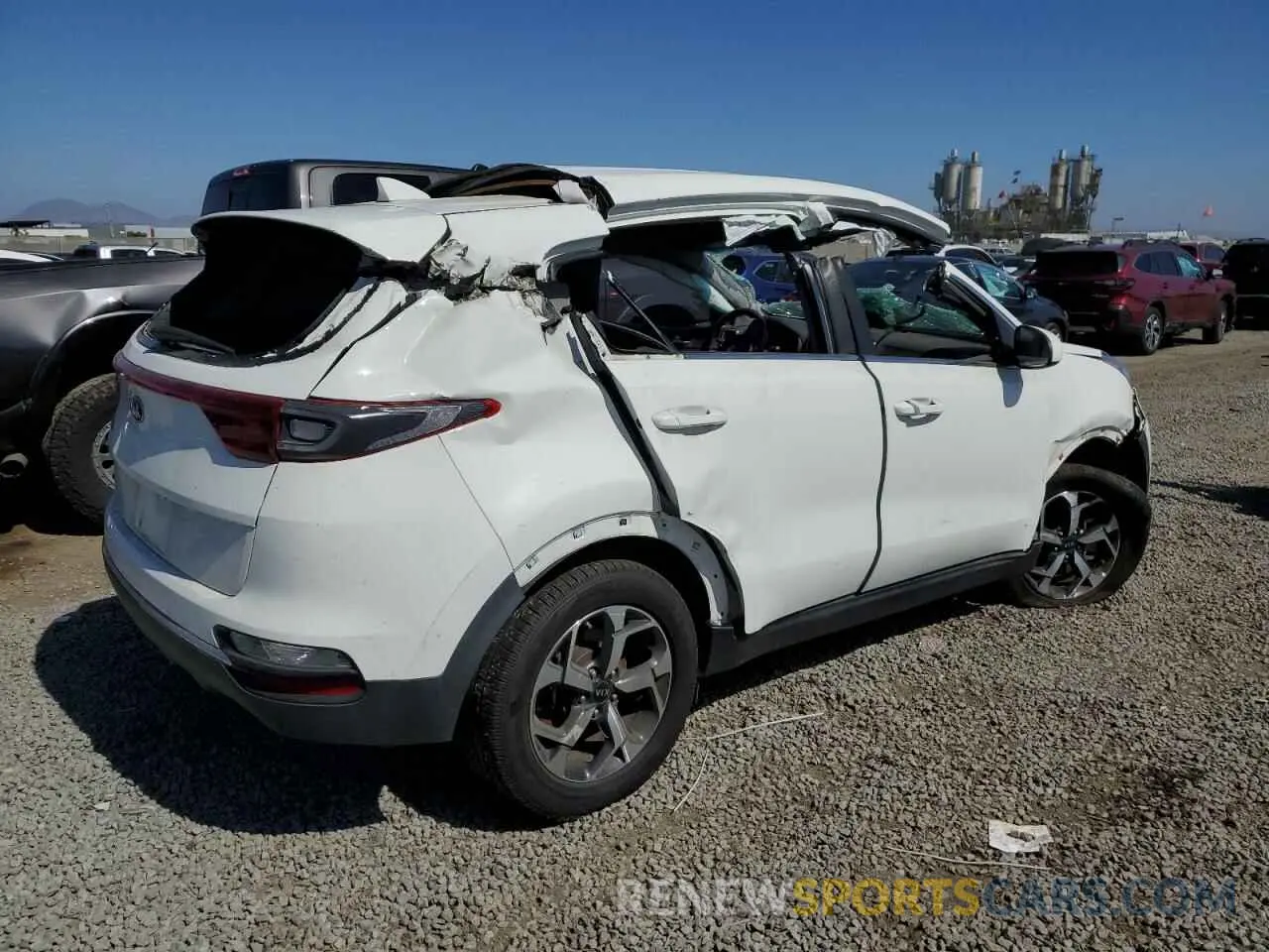 3 Photograph of a damaged car KNDPM3AC9M7856150 KIA SPORTAGE 2021