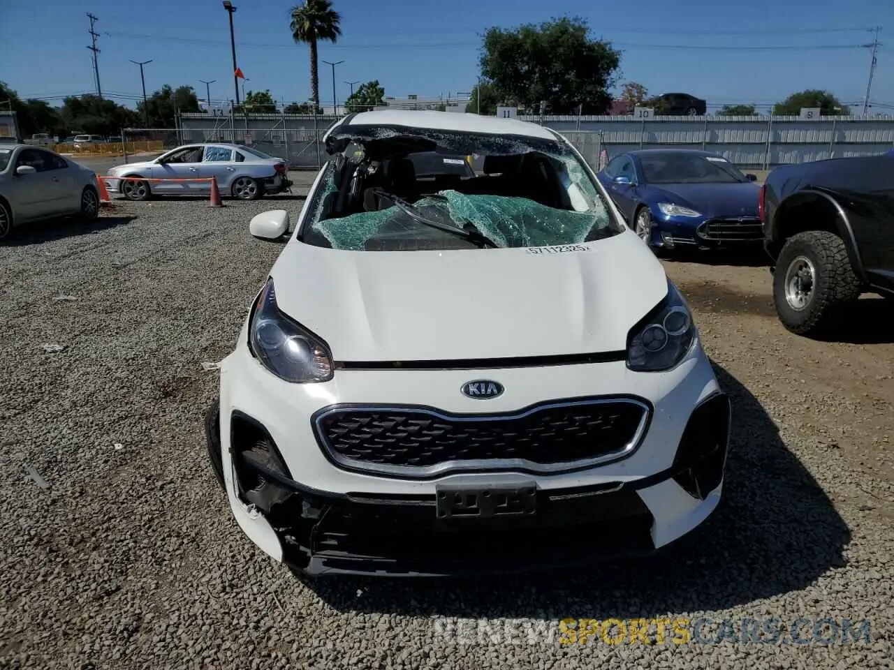5 Photograph of a damaged car KNDPM3AC9M7856150 KIA SPORTAGE 2021