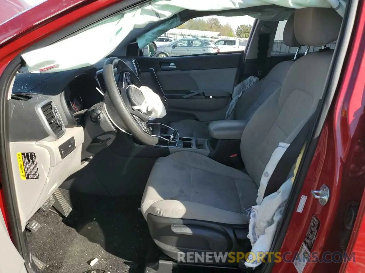 7 Photograph of a damaged car KNDPM3AC9M7876155 KIA SPORTAGE 2021