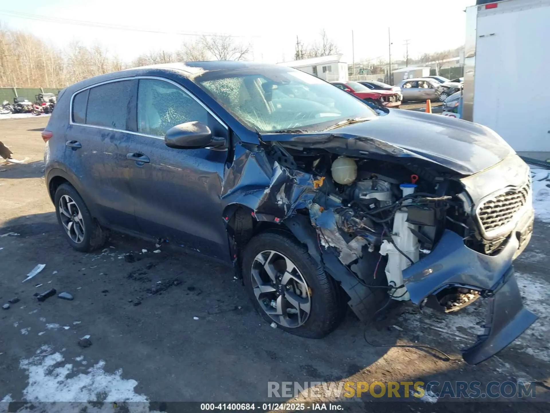 1 Photograph of a damaged car KNDPM3AC9M7889312 KIA SPORTAGE 2021