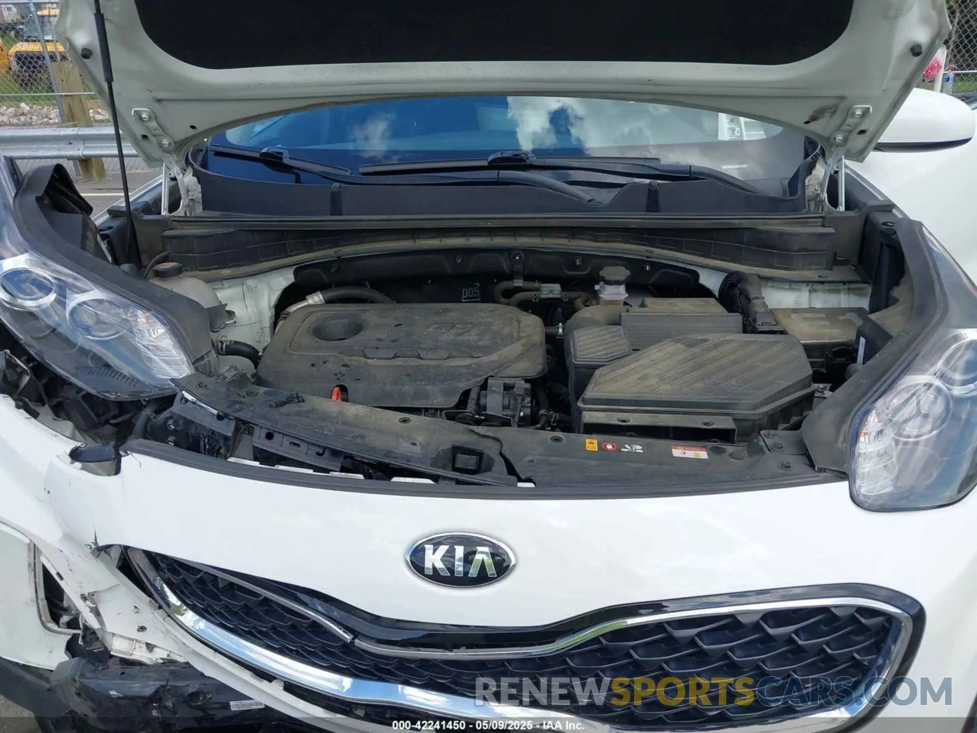 10 Photograph of a damaged car KNDPM3AC9M7897166 KIA SPORTAGE 2021