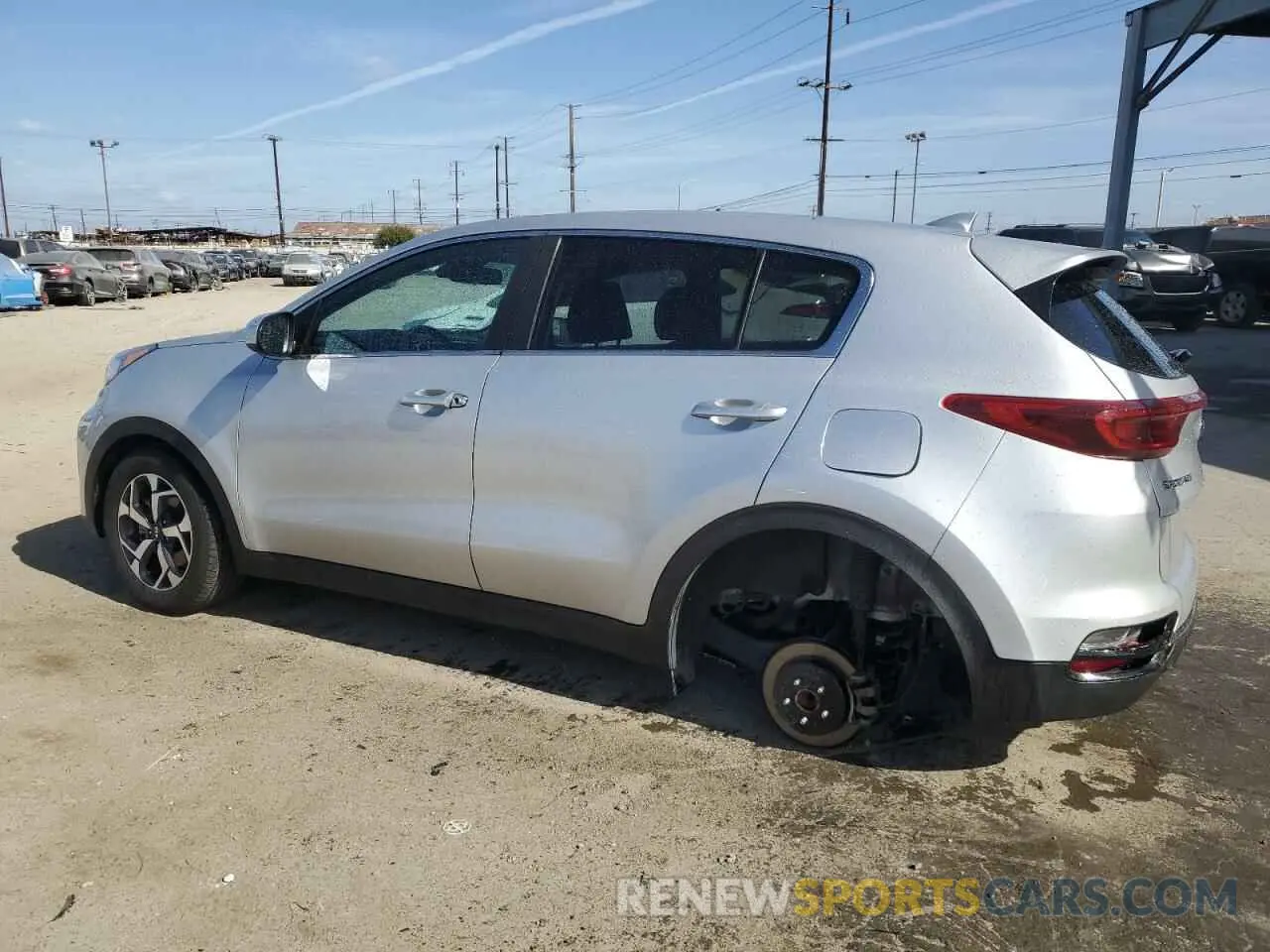 2 Photograph of a damaged car KNDPM3AC9M7914726 KIA SPORTAGE 2021