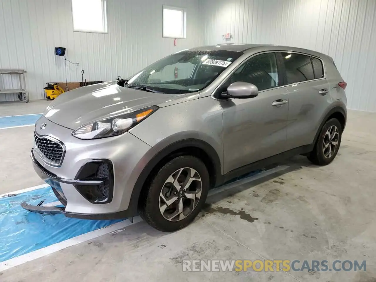 1 Photograph of a damaged car KNDPM3AC9M7916850 KIA SPORTAGE 2021
