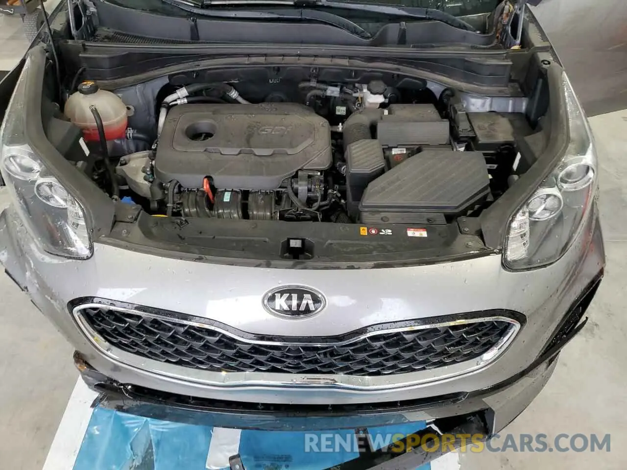 12 Photograph of a damaged car KNDPM3AC9M7916850 KIA SPORTAGE 2021