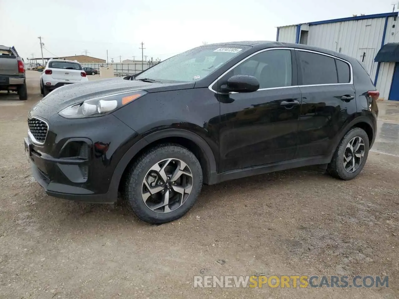 1 Photograph of a damaged car KNDPM3AC9M7941912 KIA SPORTAGE 2021