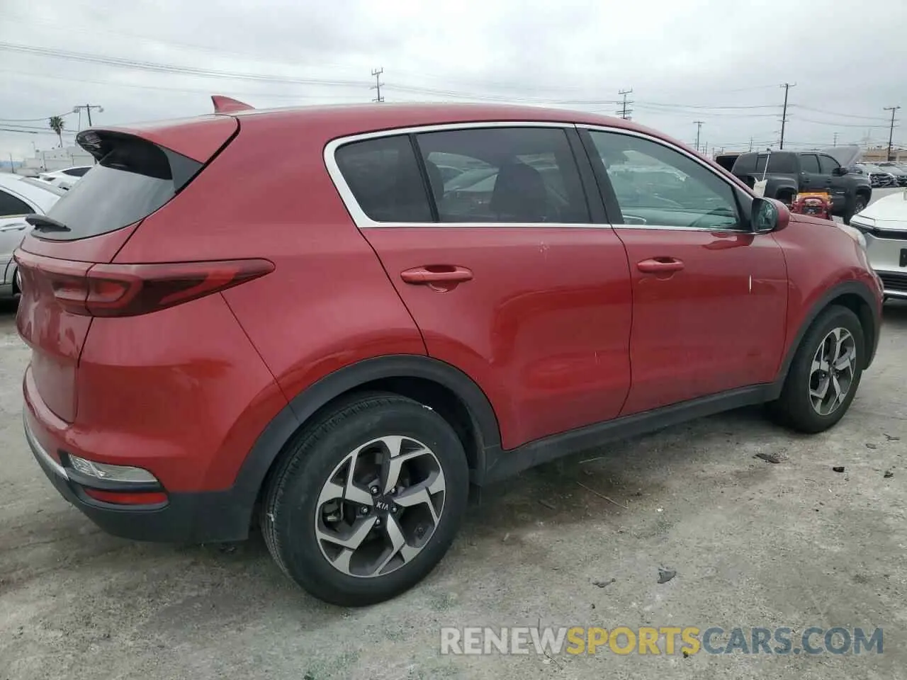 3 Photograph of a damaged car KNDPM3ACXM7844928 KIA SPORTAGE 2021