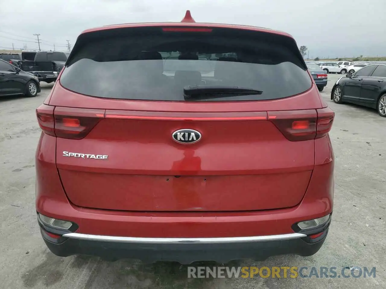 6 Photograph of a damaged car KNDPM3ACXM7844928 KIA SPORTAGE 2021