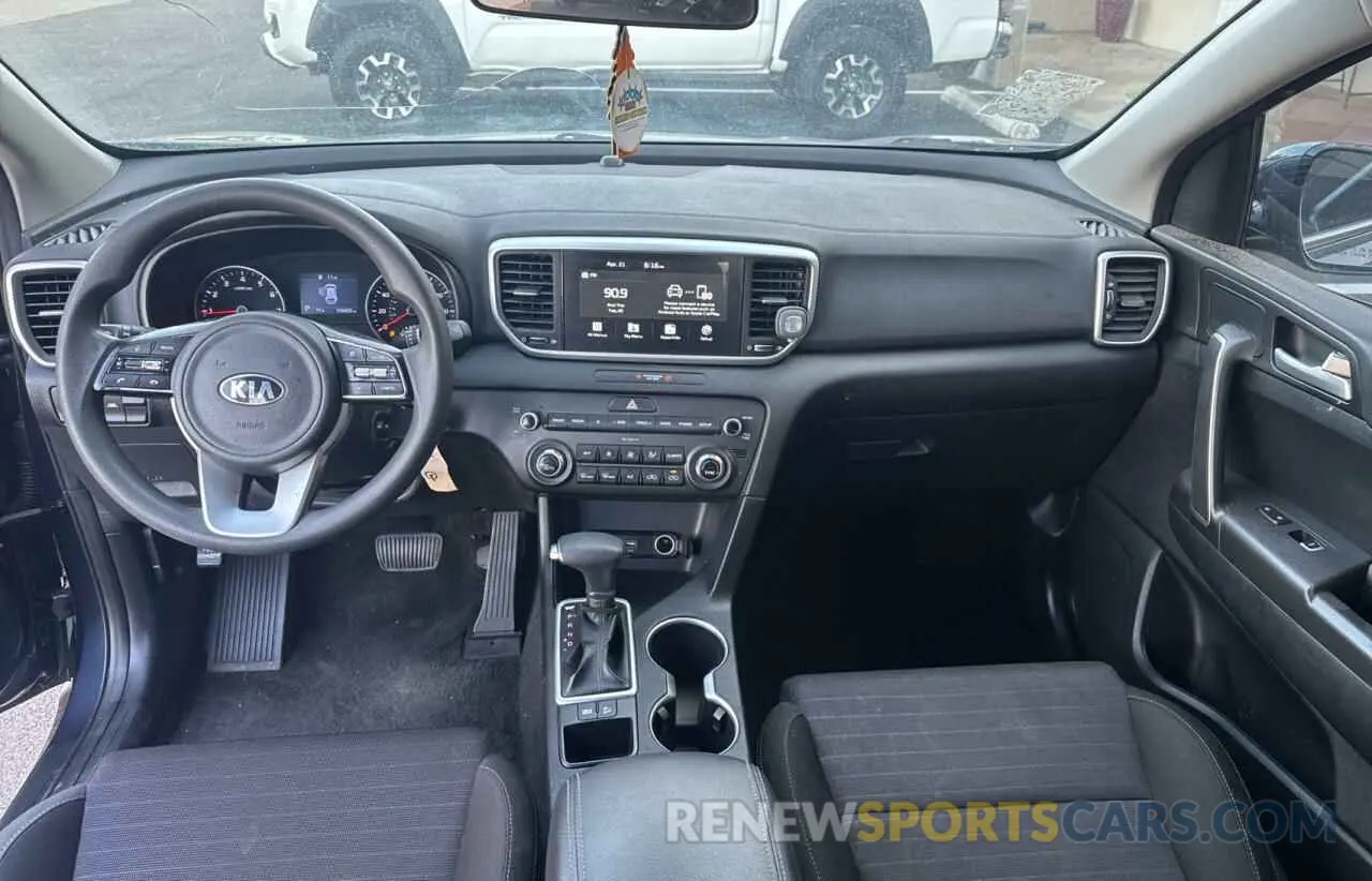 9 Photograph of a damaged car KNDPM3ACXM7908515 KIA SPORTAGE 2021