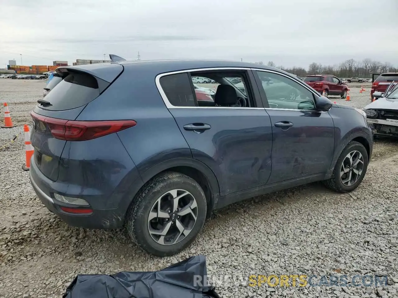 3 Photograph of a damaged car KNDPM3ACXM7913567 KIA SPORTAGE 2021