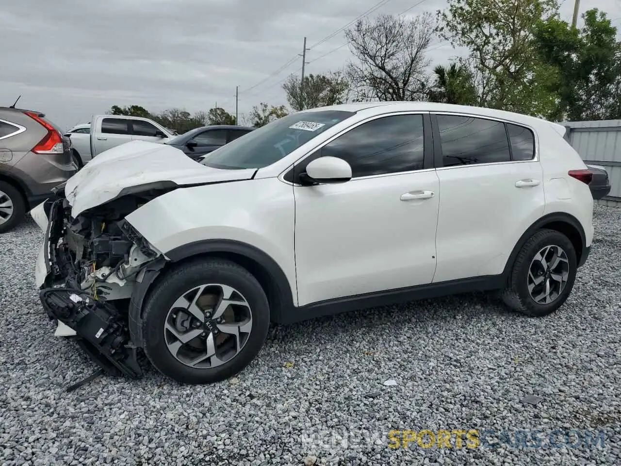 1 Photograph of a damaged car KNDPM3ACXM7915352 KIA SPORTAGE 2021