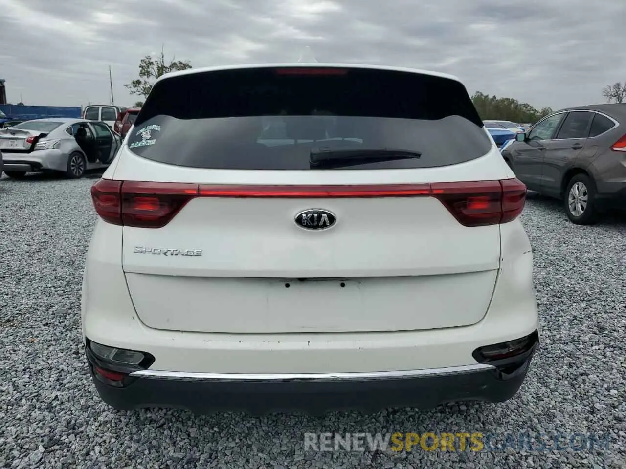 6 Photograph of a damaged car KNDPM3ACXM7915352 KIA SPORTAGE 2021