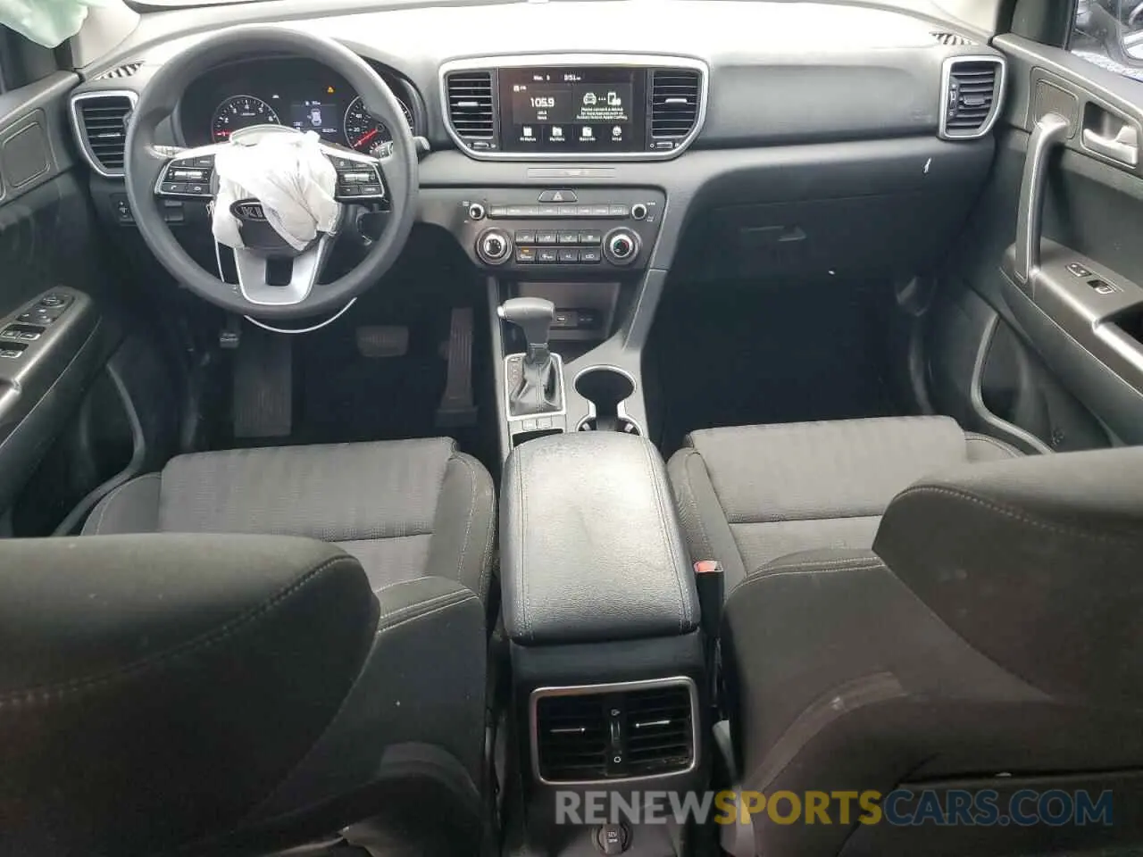 8 Photograph of a damaged car KNDPM3ACXM7915352 KIA SPORTAGE 2021