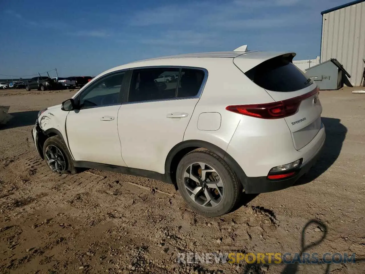 2 Photograph of a damaged car KNDPM3ACXM7917277 KIA SPORTAGE 2021