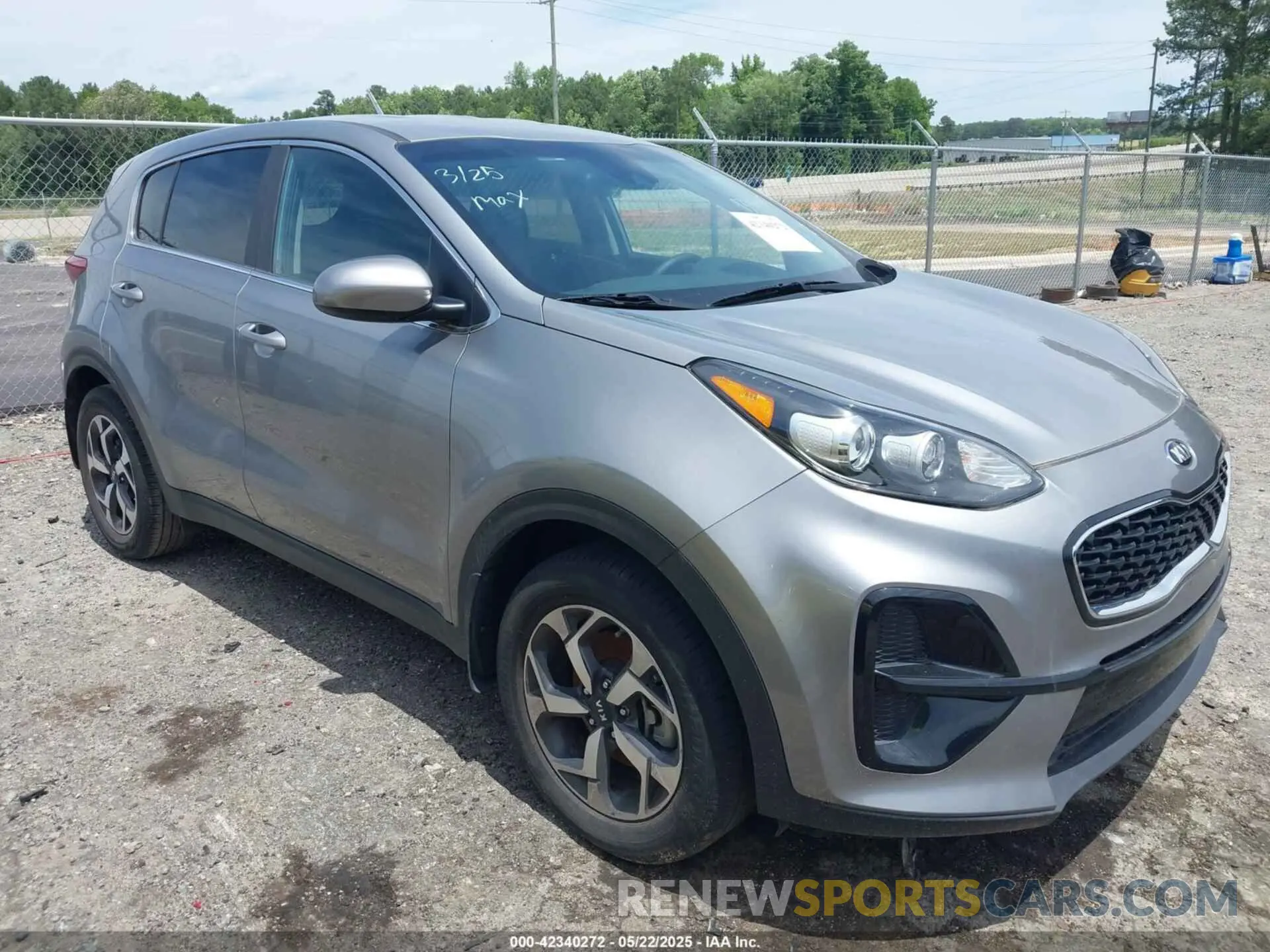 1 Photograph of a damaged car KNDPM3ACXM7938095 KIA SPORTAGE 2021