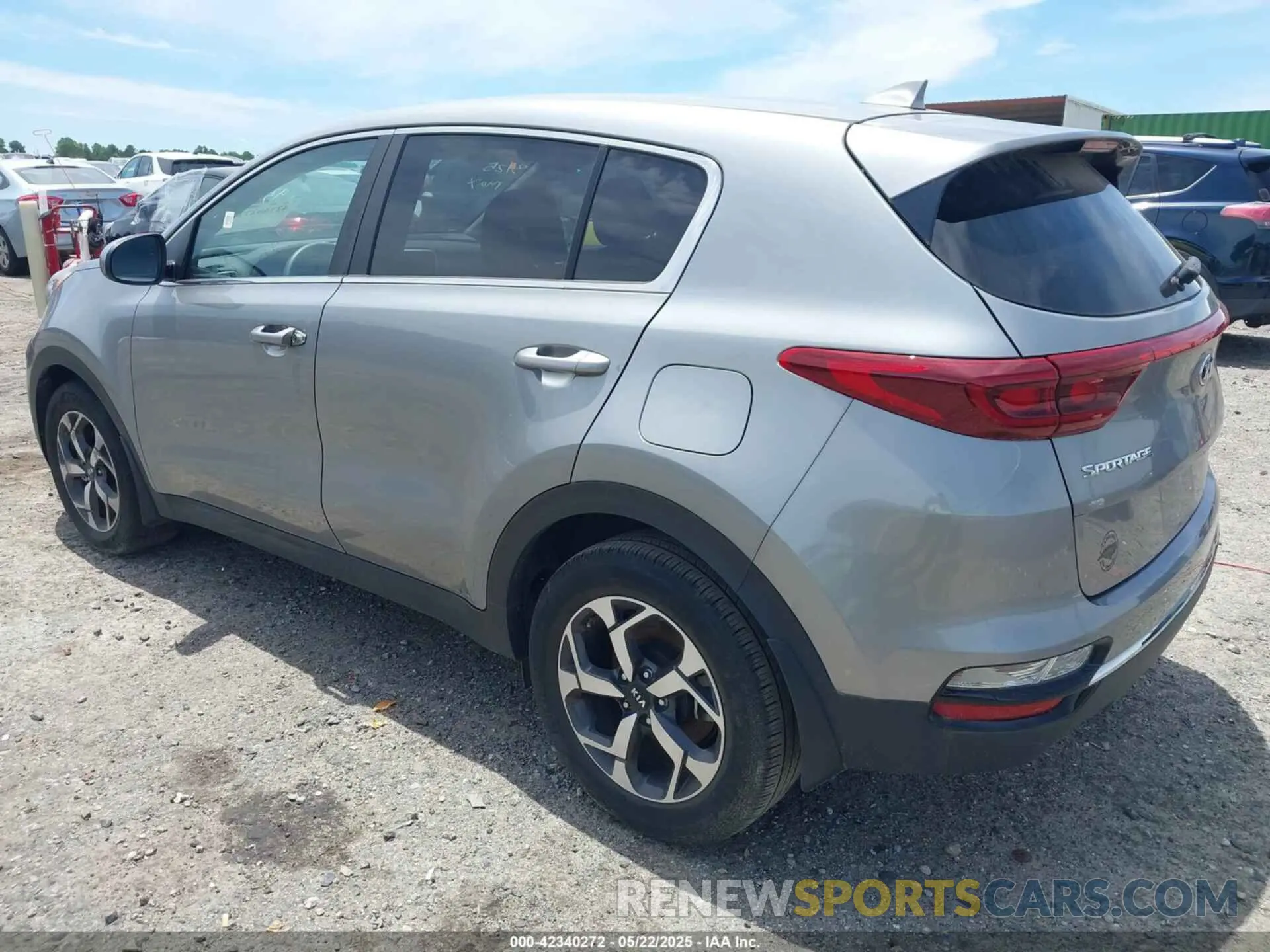 3 Photograph of a damaged car KNDPM3ACXM7938095 KIA SPORTAGE 2021