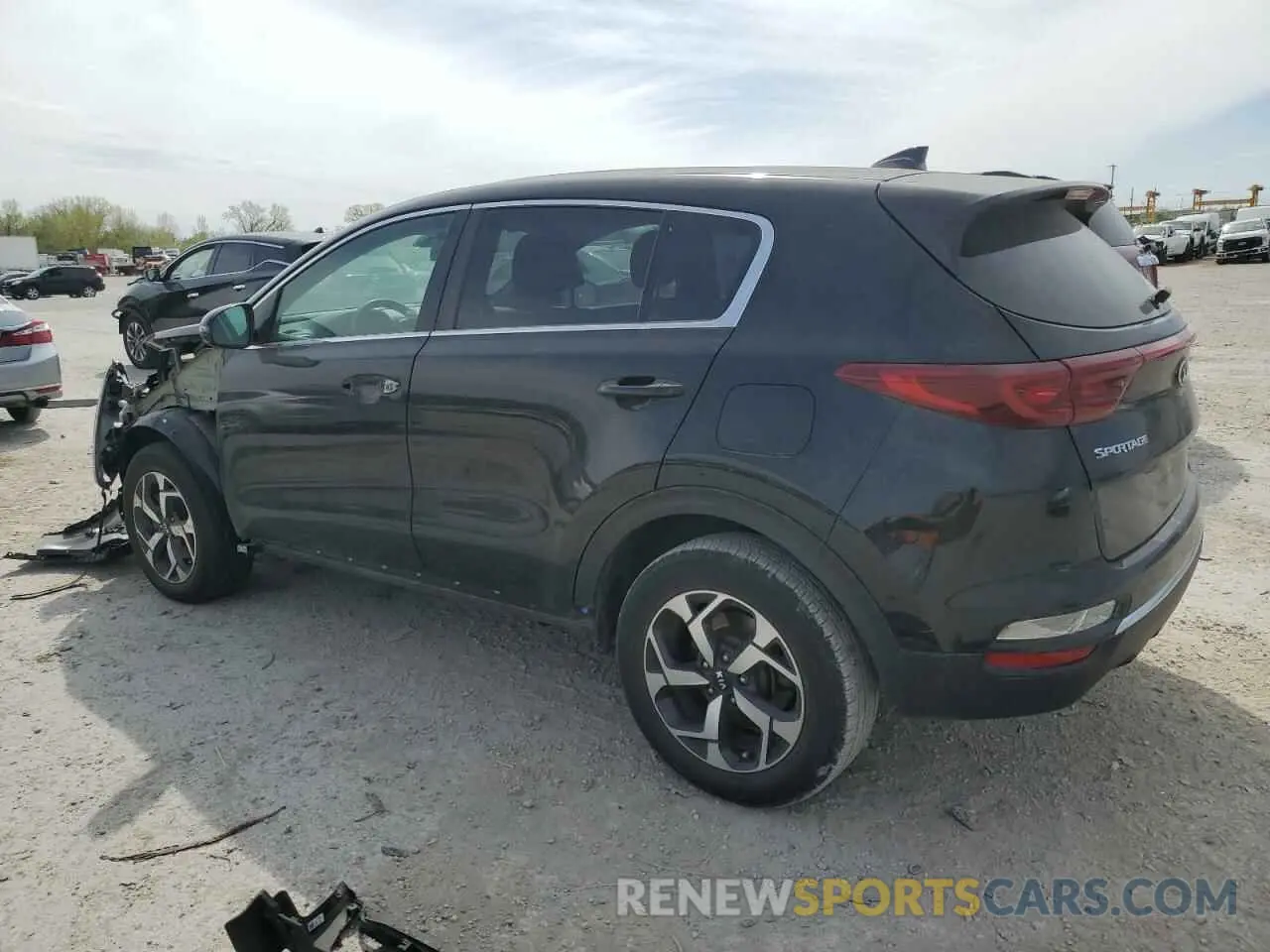2 Photograph of a damaged car KNDPMCAC0M7843433 KIA SPORTAGE 2021
