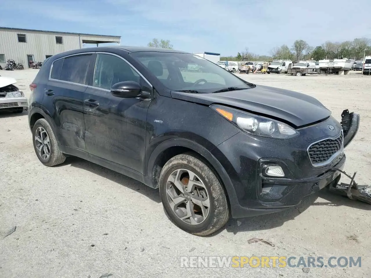 4 Photograph of a damaged car KNDPMCAC0M7843433 KIA SPORTAGE 2021
