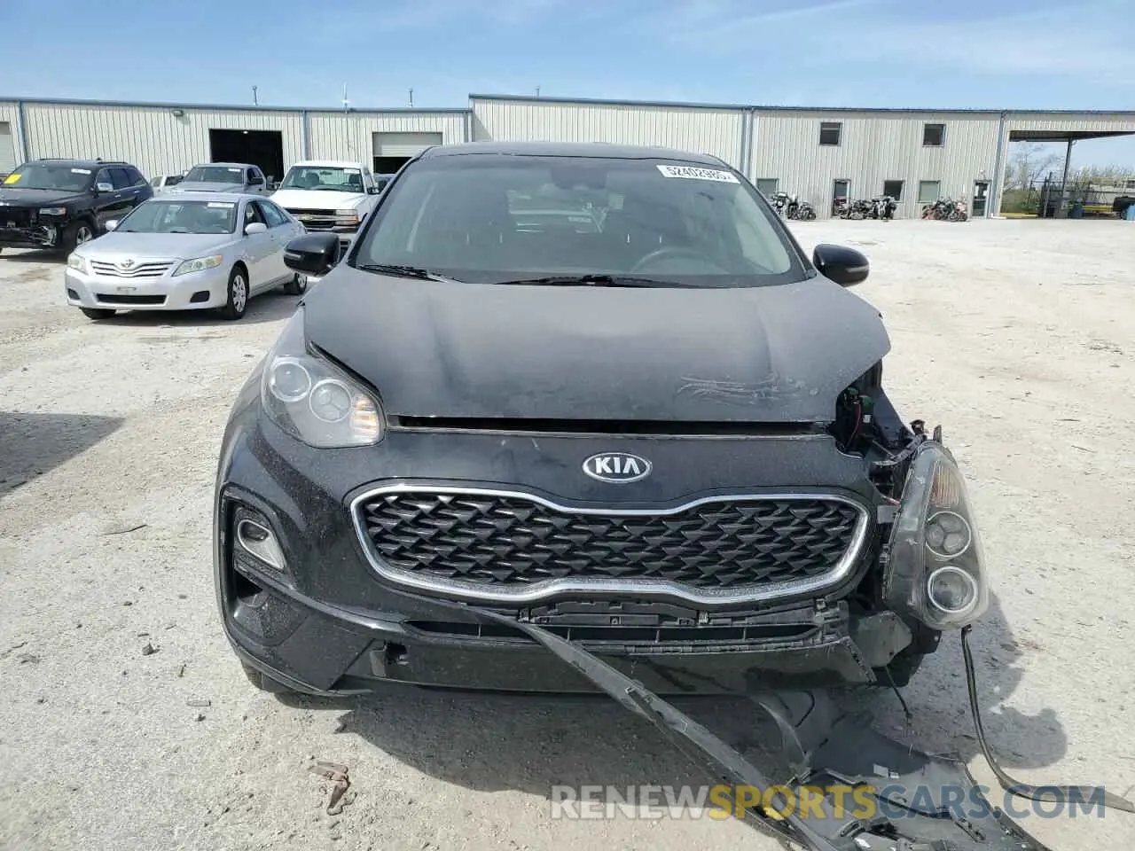 5 Photograph of a damaged car KNDPMCAC0M7843433 KIA SPORTAGE 2021