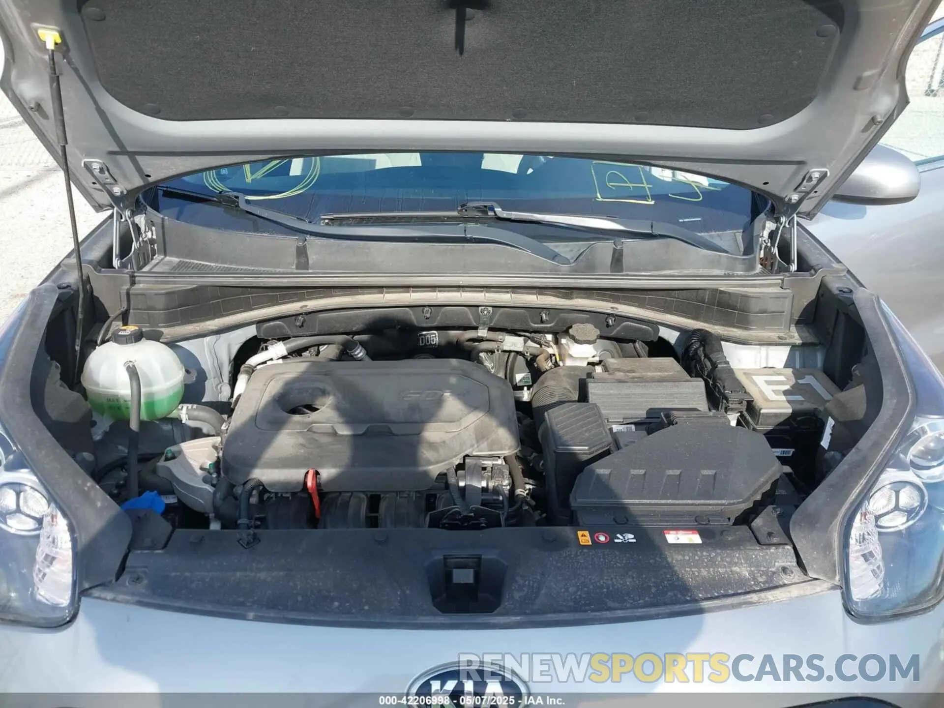 10 Photograph of a damaged car KNDPMCAC0M7862502 KIA SPORTAGE 2021
