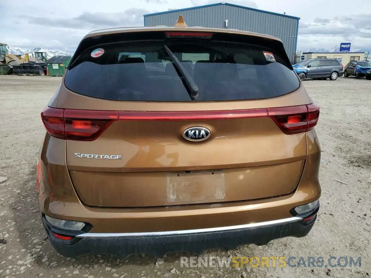 6 Photograph of a damaged car KNDPMCAC0M7876075 KIA SPORTAGE 2021