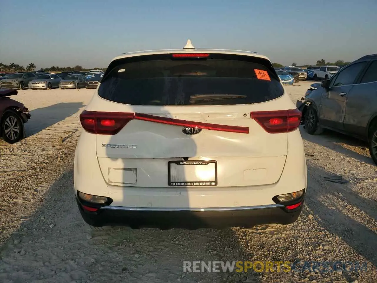 6 Photograph of a damaged car KNDPMCAC0M7897914 KIA SPORTAGE 2021
