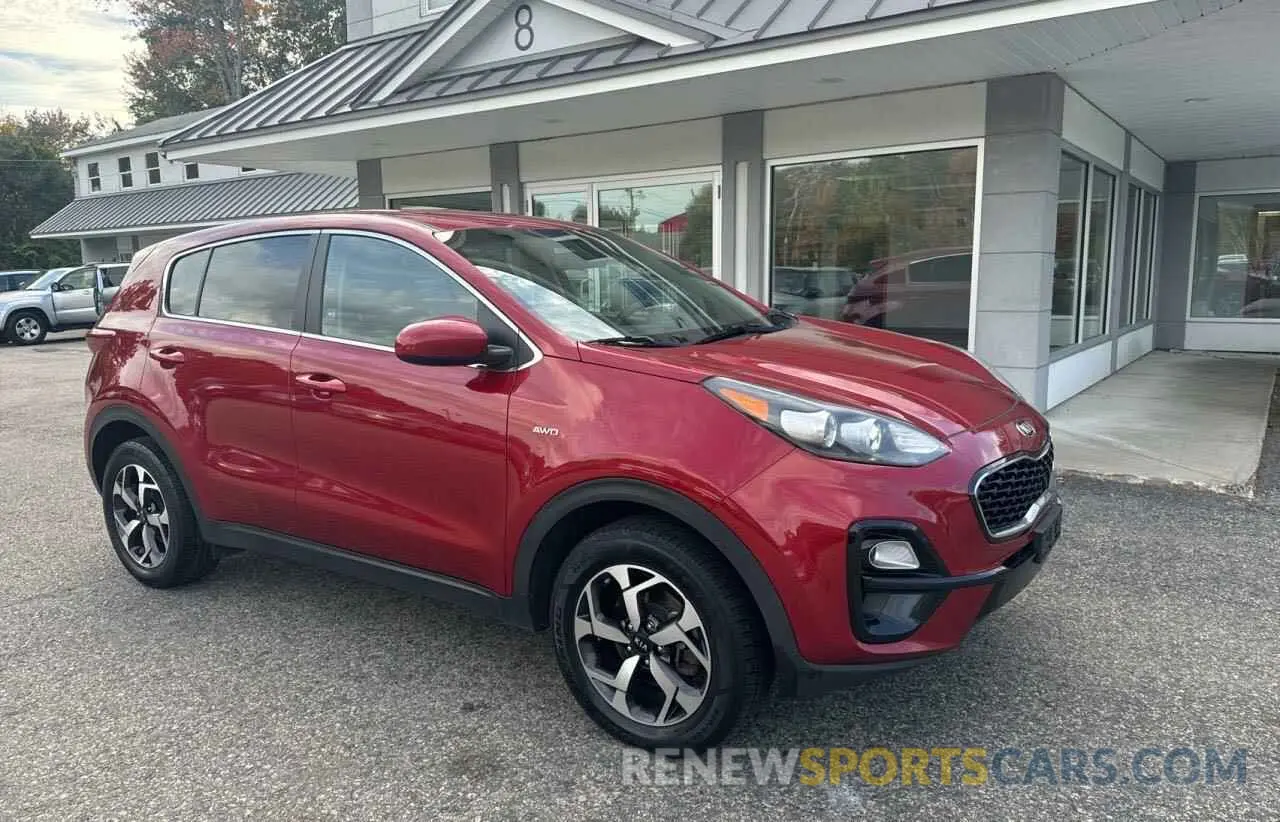1 Photograph of a damaged car KNDPMCAC0M7906613 KIA SPORTAGE 2021