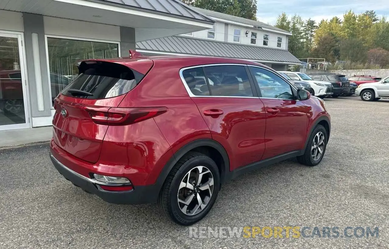 4 Photograph of a damaged car KNDPMCAC0M7906613 KIA SPORTAGE 2021