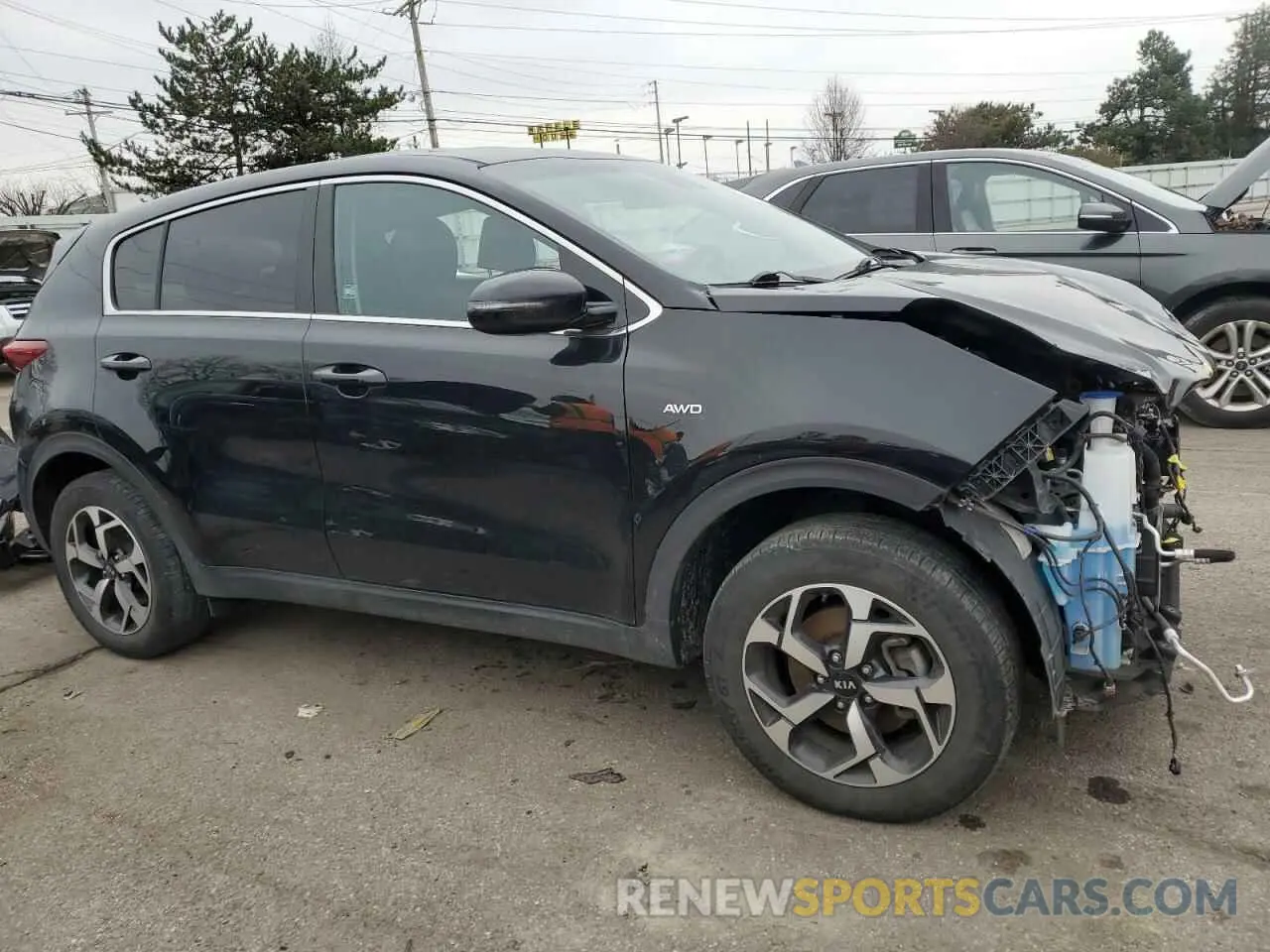 4 Photograph of a damaged car KNDPMCAC0M7909785 KIA SPORTAGE 2021