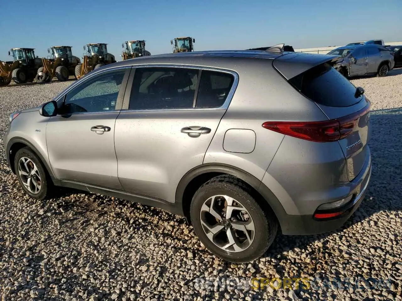 2 Photograph of a damaged car KNDPMCAC0M7945282 KIA SPORTAGE 2021