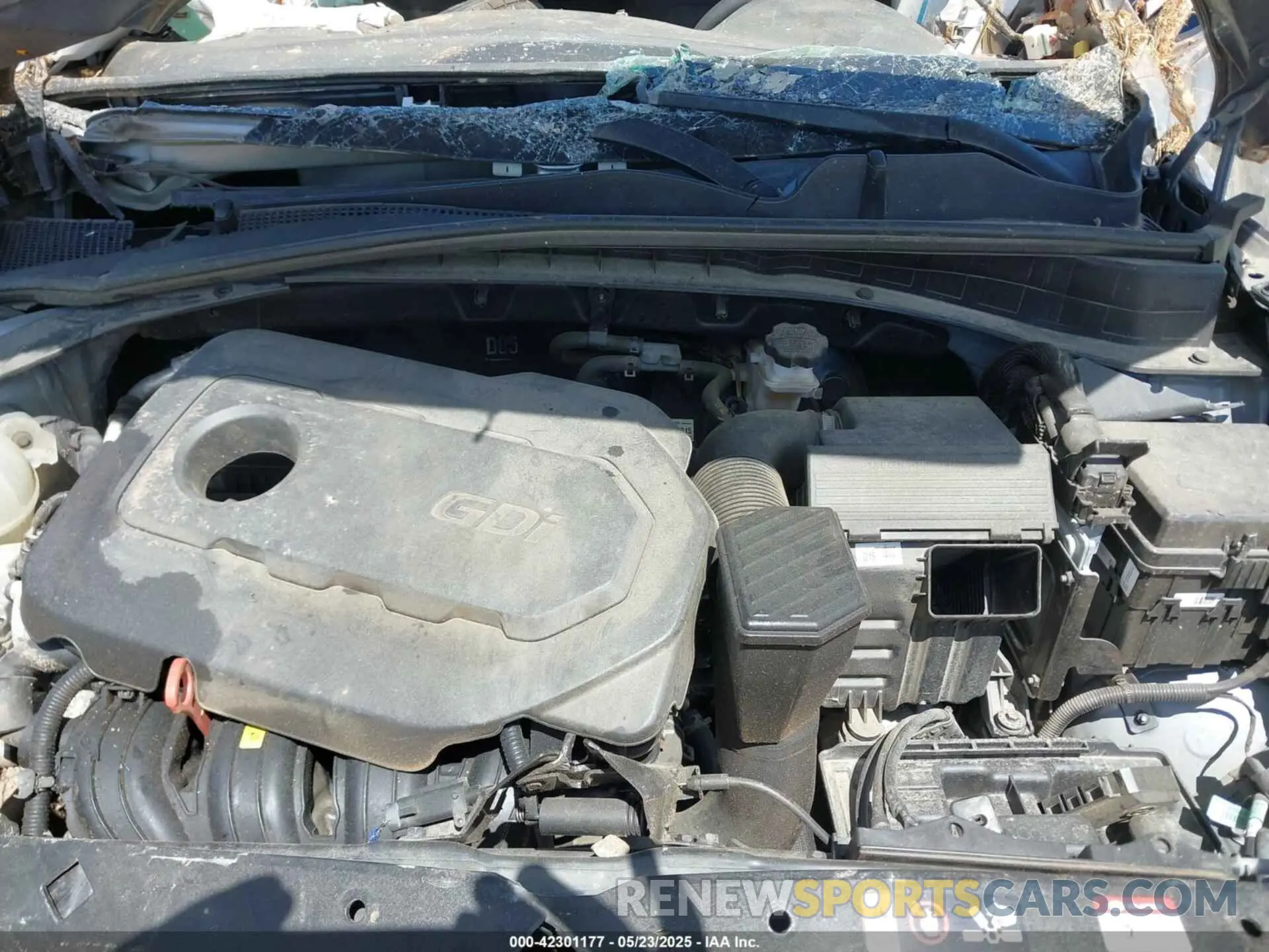 10 Photograph of a damaged car KNDPMCAC1M7847670 KIA SPORTAGE 2021