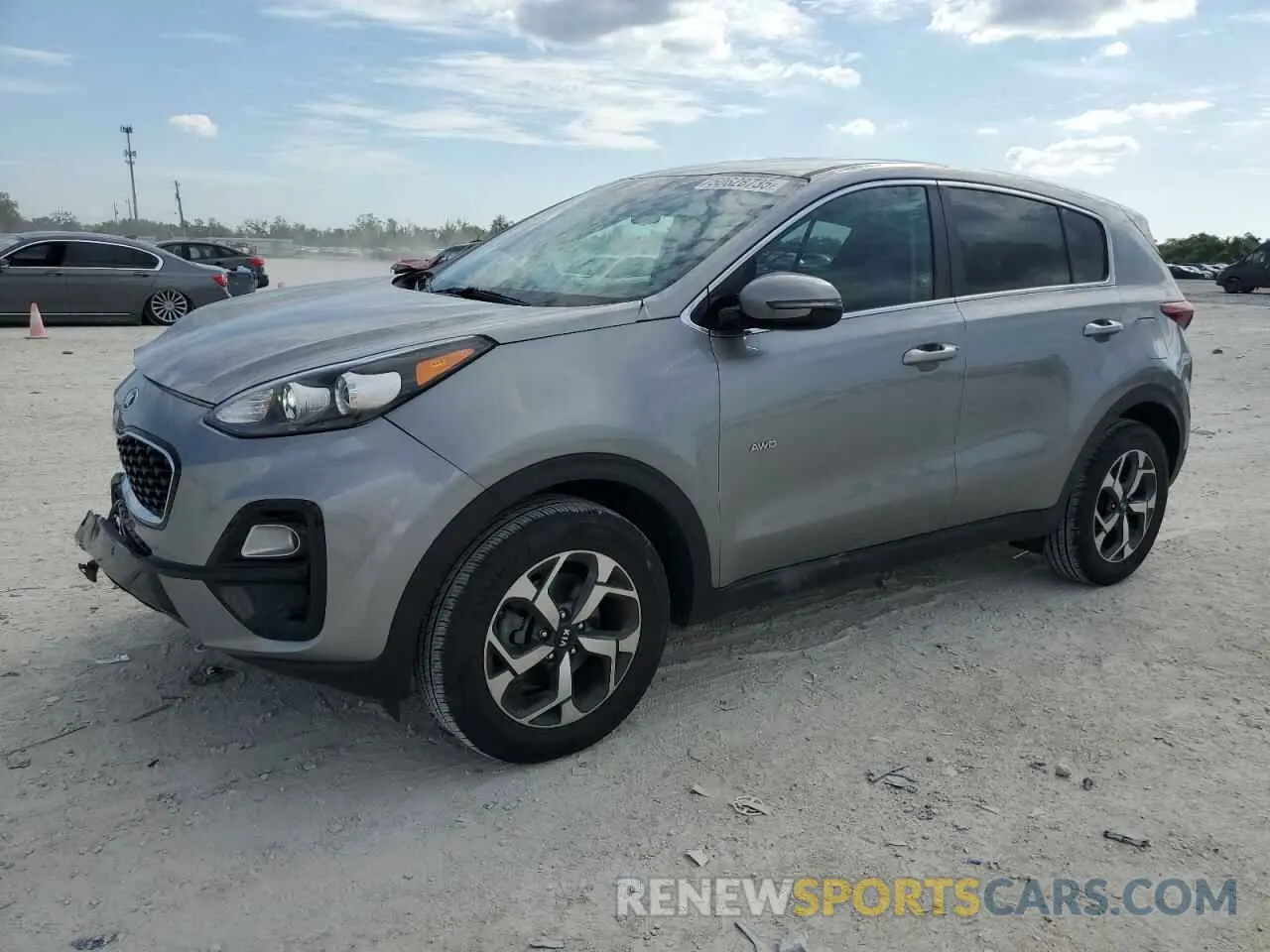 1 Photograph of a damaged car KNDPMCAC1M7854764 KIA SPORTAGE 2021