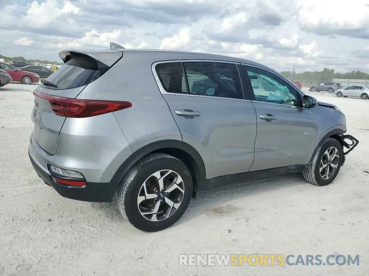 3 Photograph of a damaged car KNDPMCAC1M7854764 KIA SPORTAGE 2021