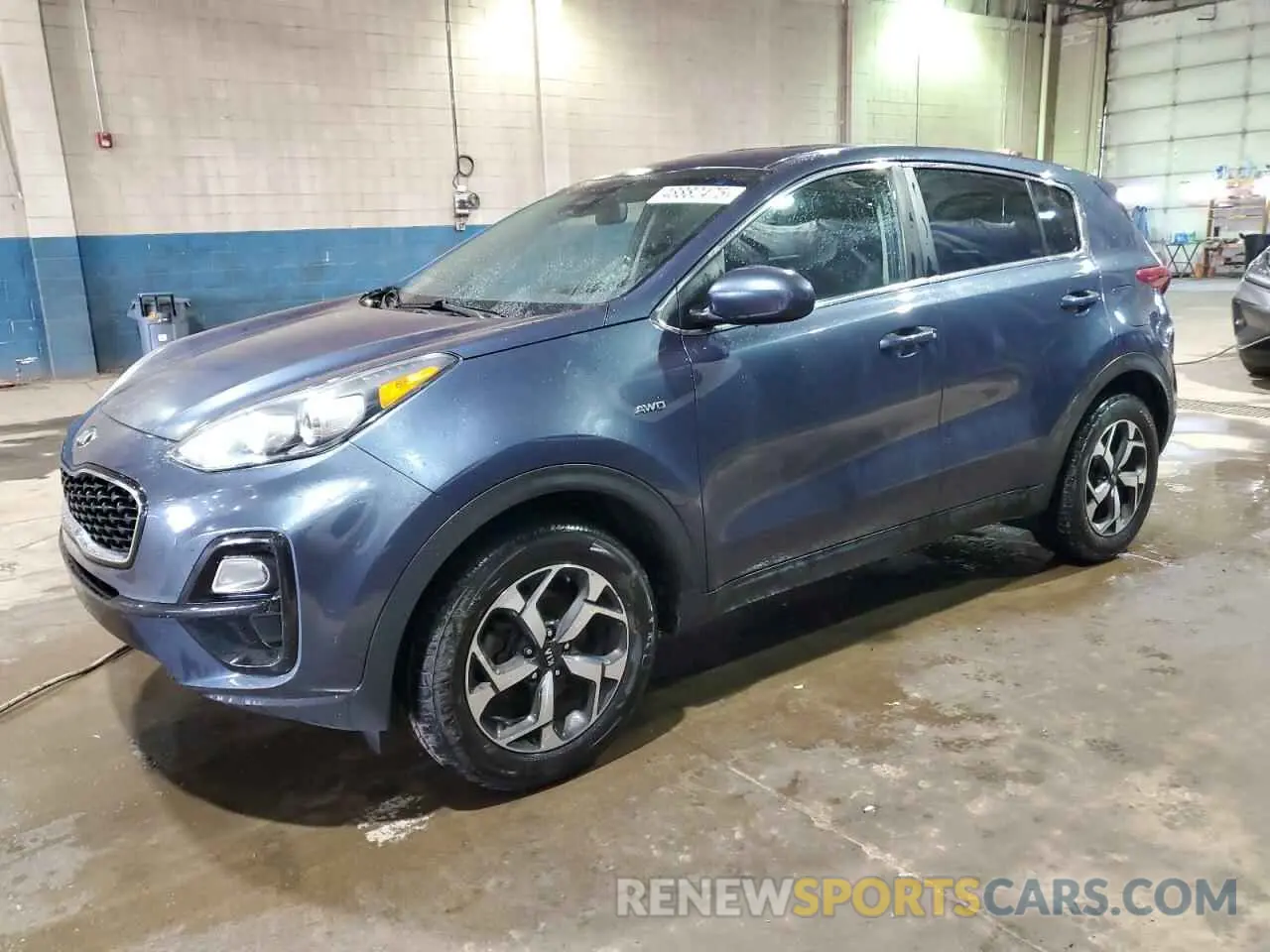 1 Photograph of a damaged car KNDPMCAC1M7867367 KIA SPORTAGE 2021