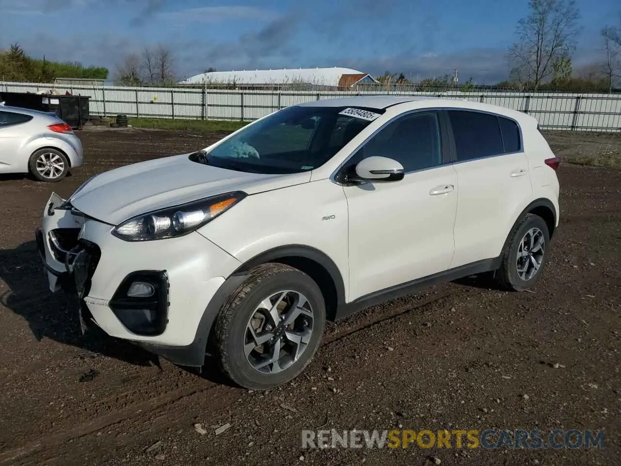 1 Photograph of a damaged car KNDPMCAC1M7920276 KIA SPORTAGE 2021