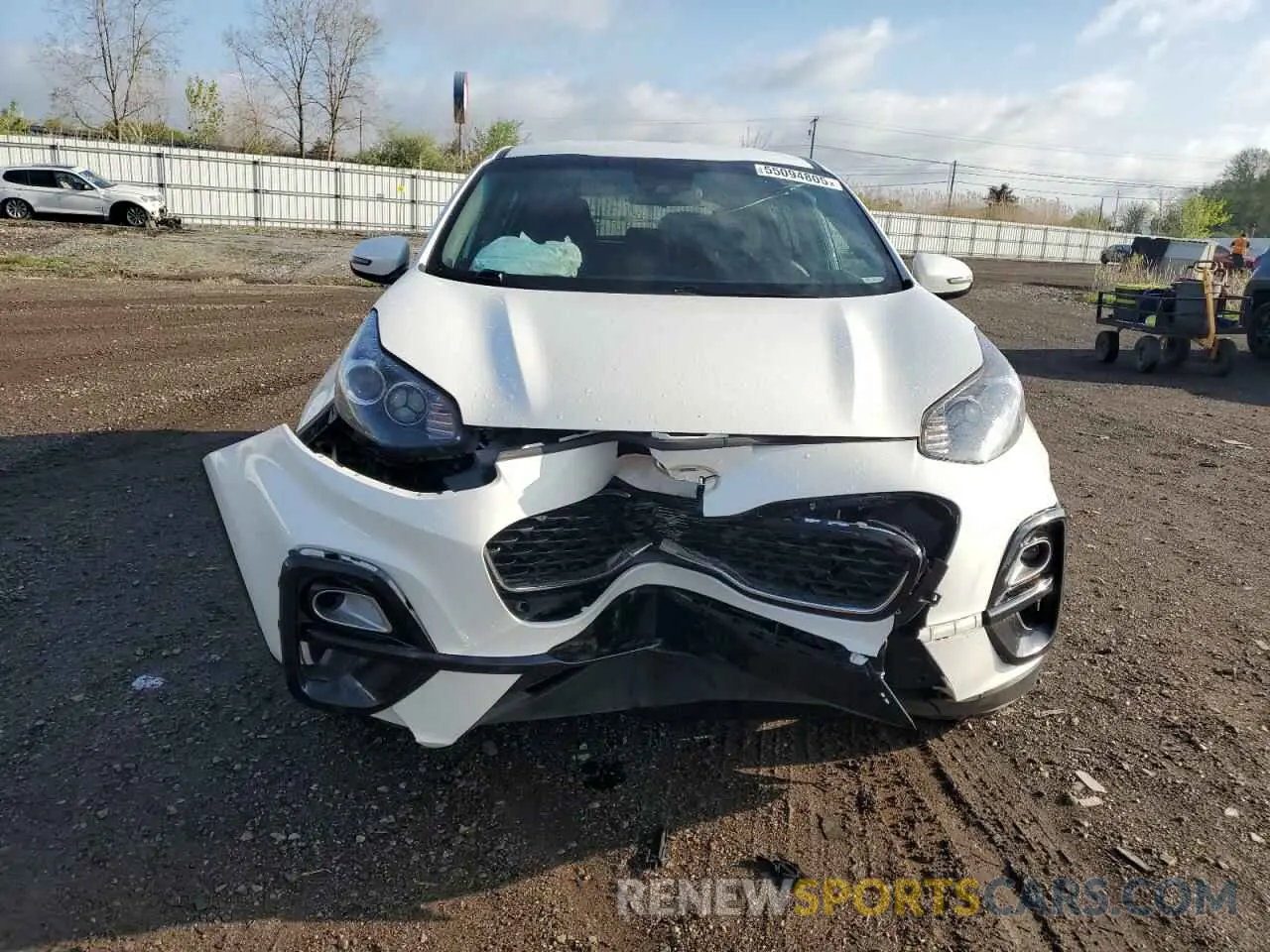 5 Photograph of a damaged car KNDPMCAC1M7920276 KIA SPORTAGE 2021