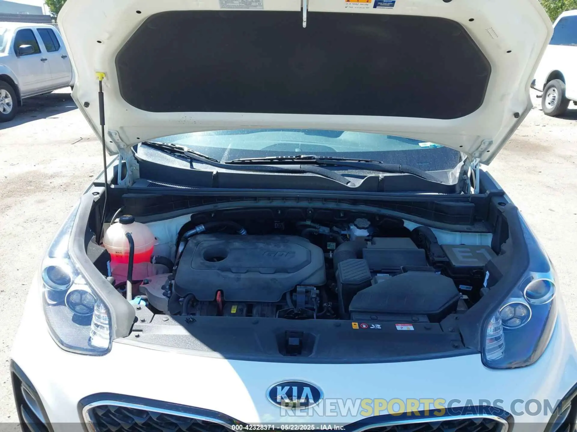 10 Photograph of a damaged car KNDPMCAC1M7941791 KIA SPORTAGE 2021